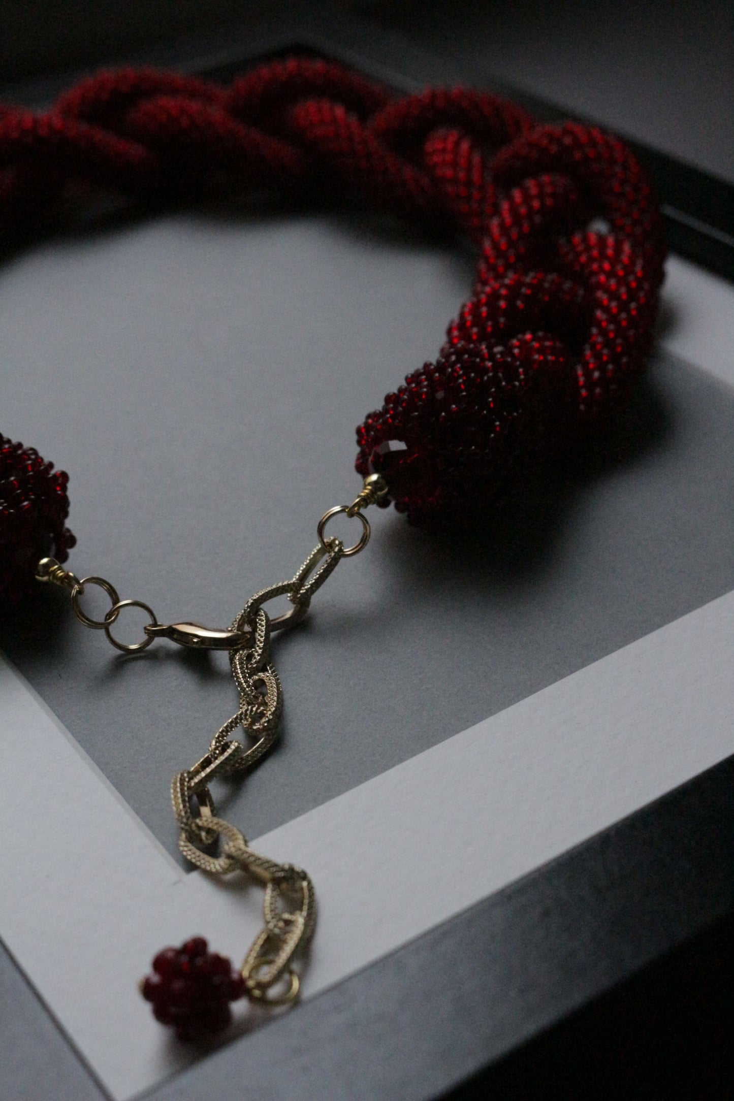 Necklace named "Berry”