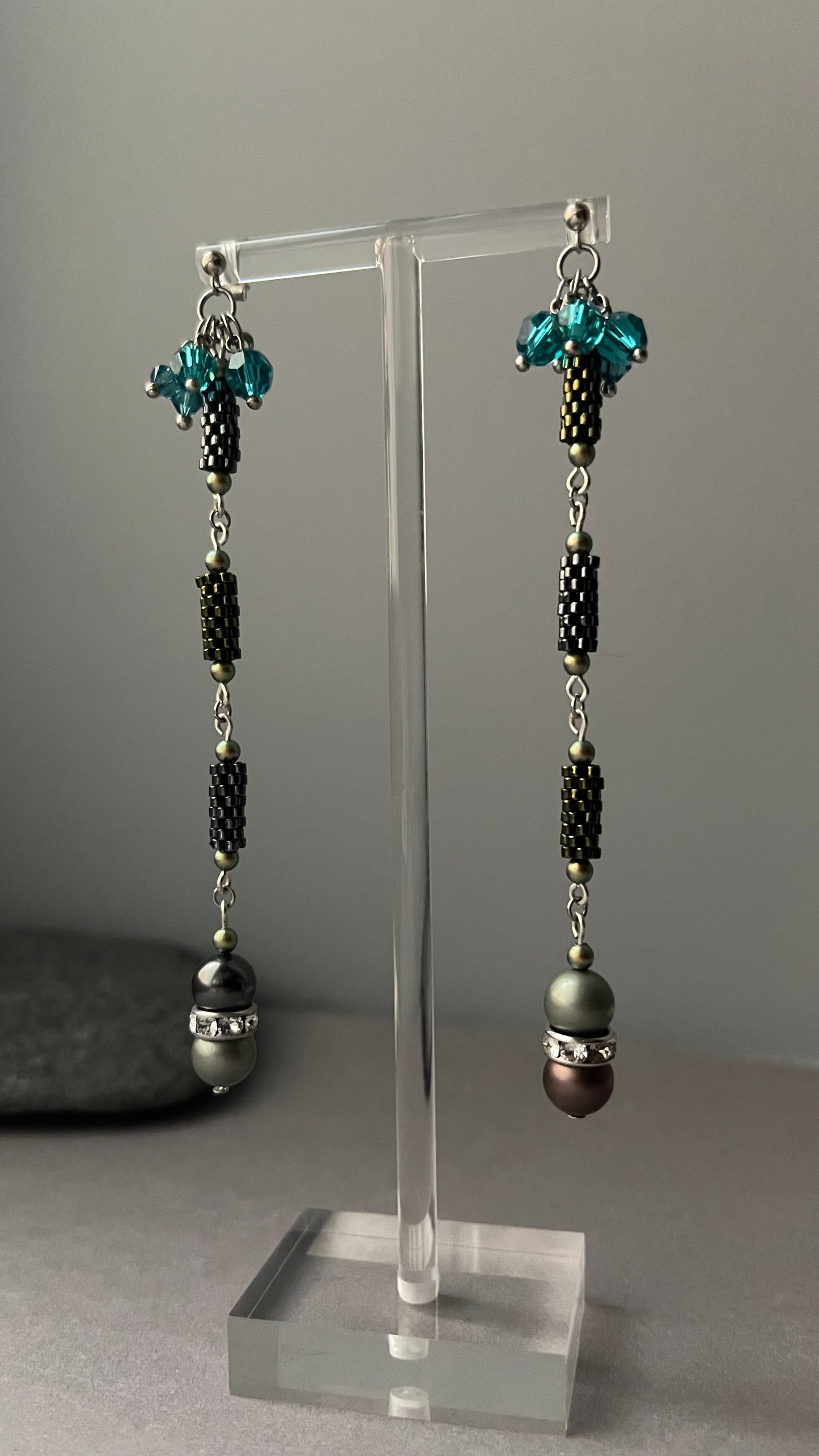 Long earrings