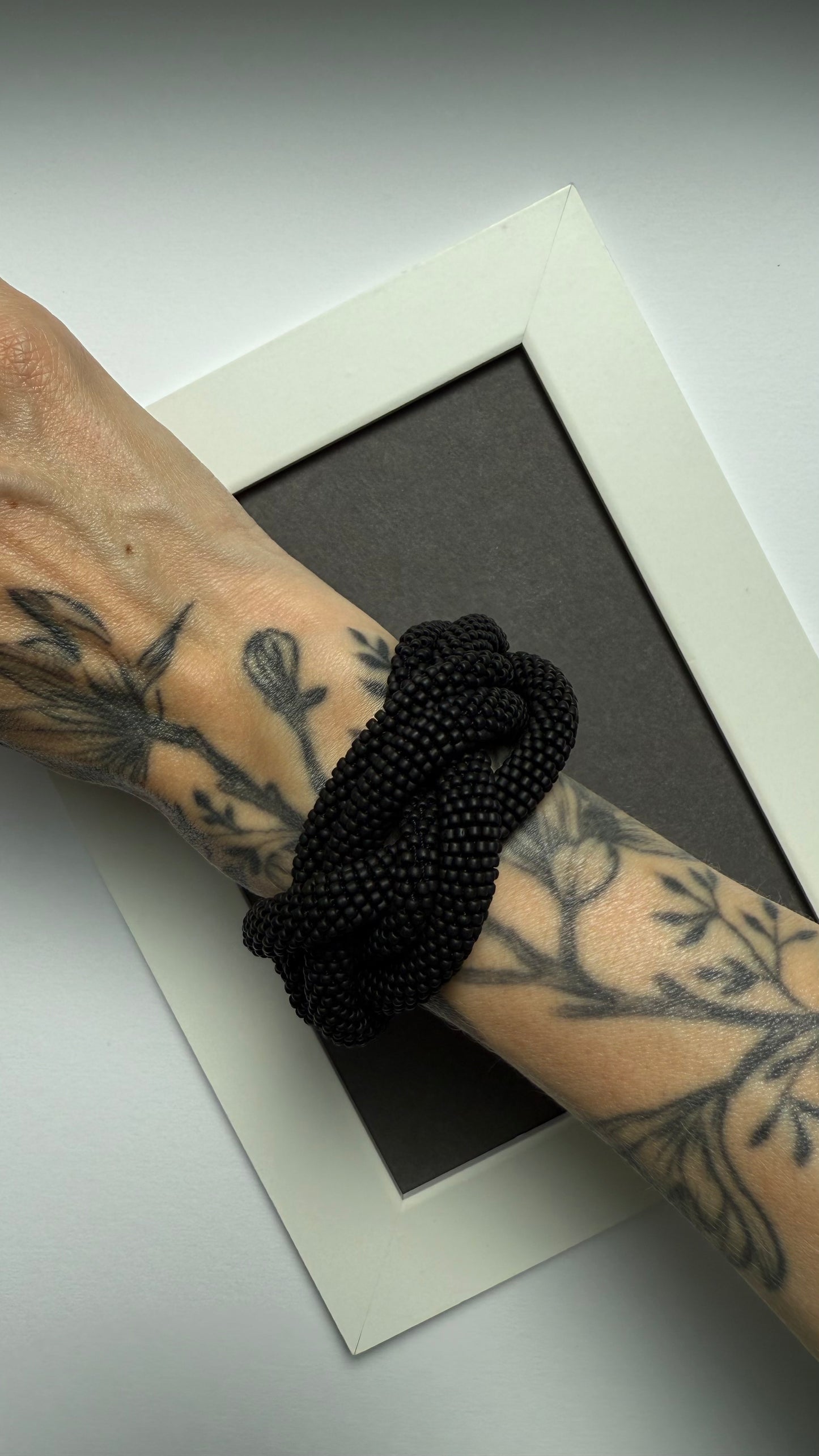 Large Braided Matt Bracelet