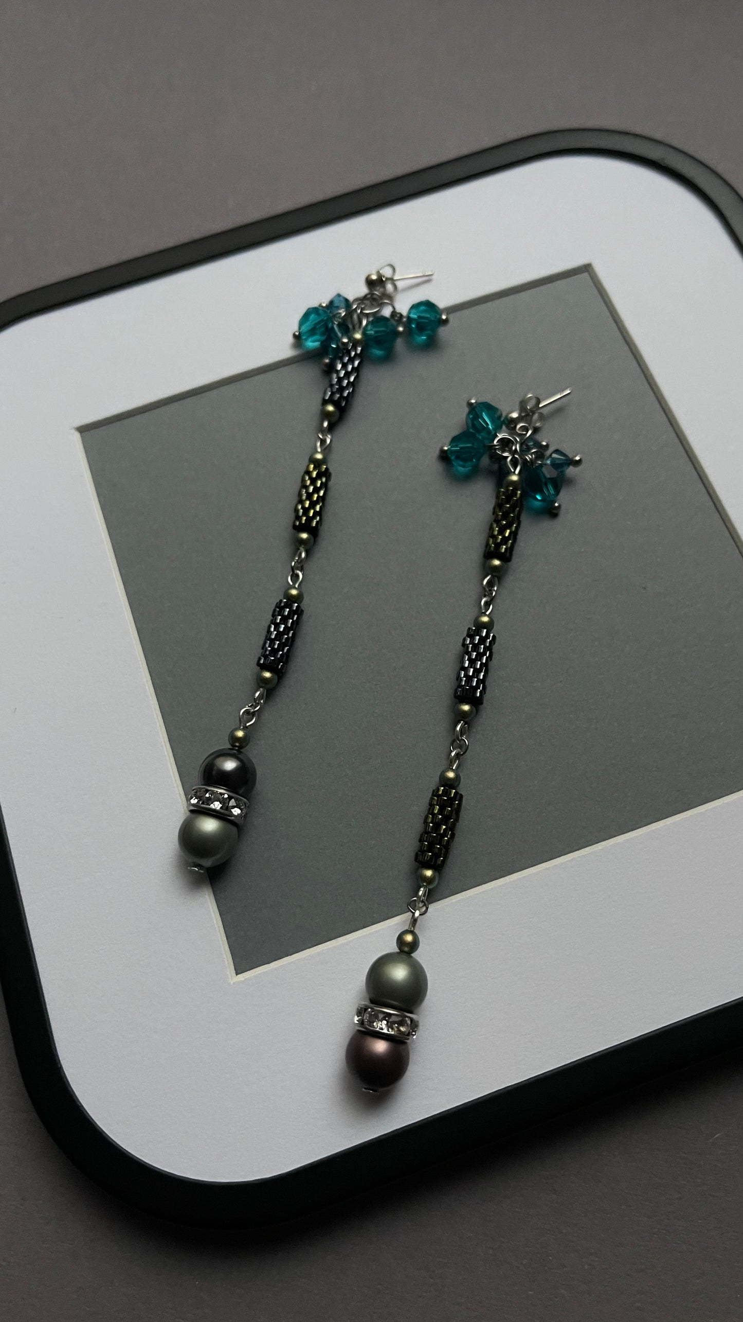 Long earrings