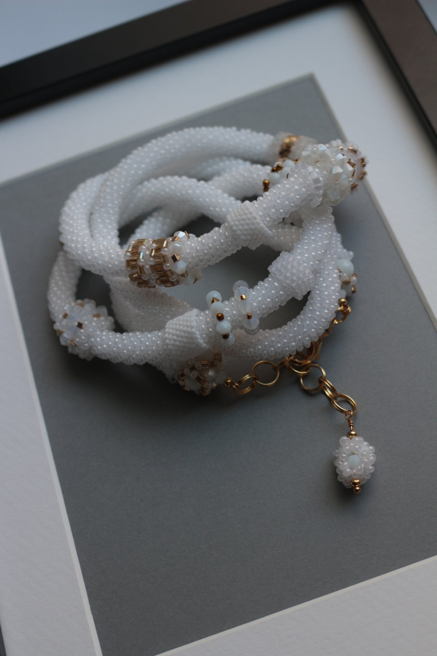 White necklace