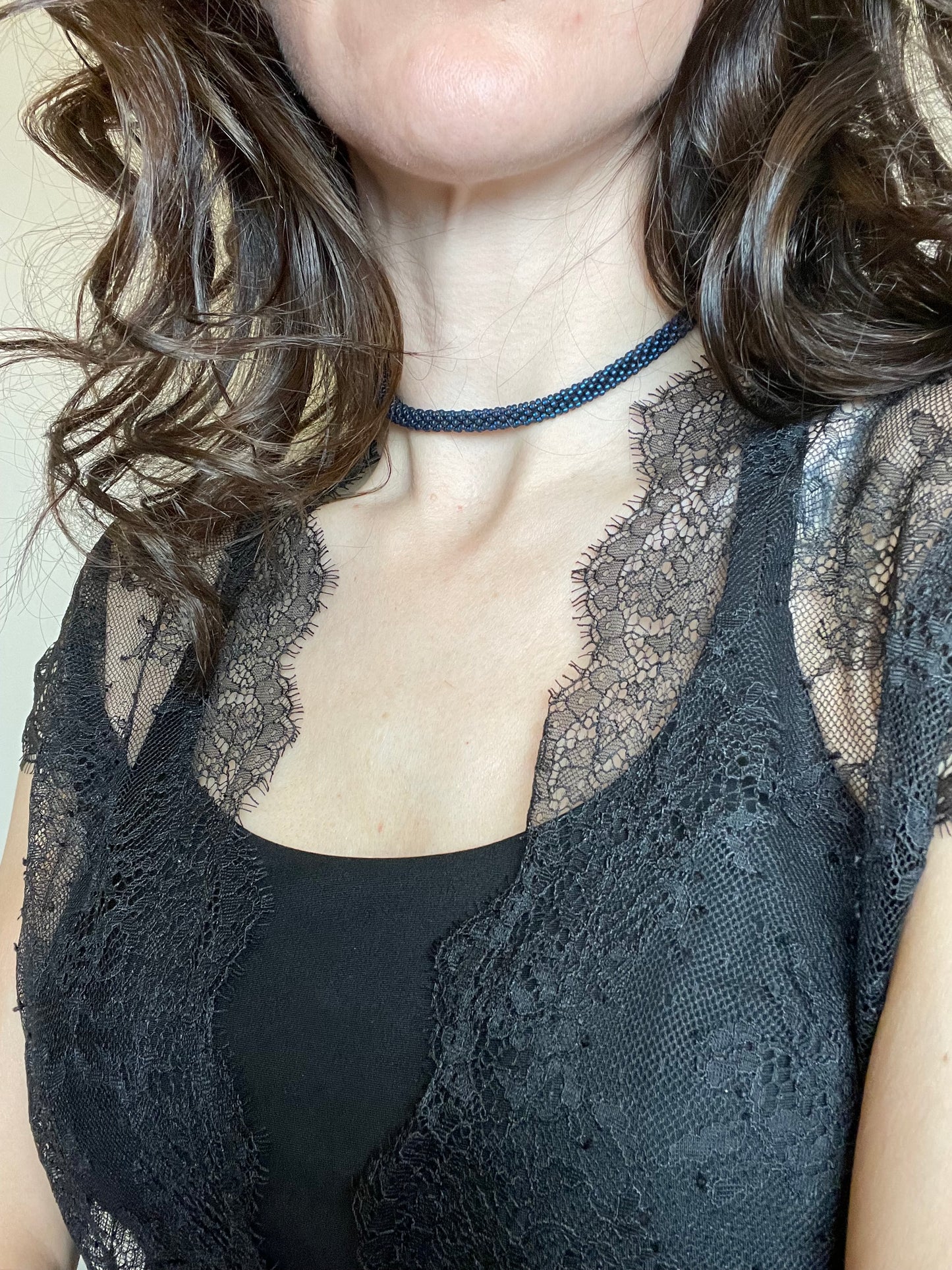 Choker that you can also wear as a bracelet
