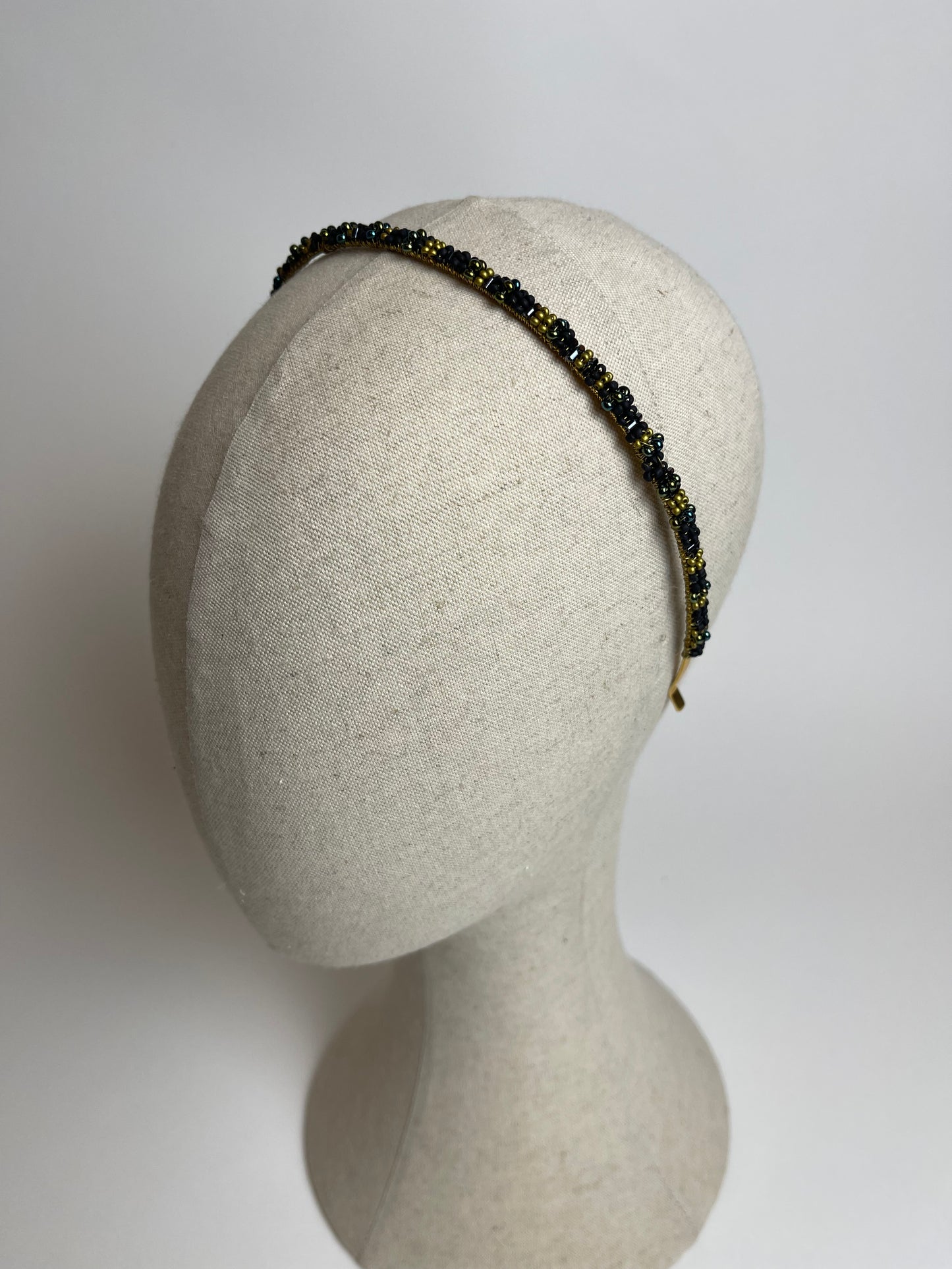 Black and Gold colour Hair band