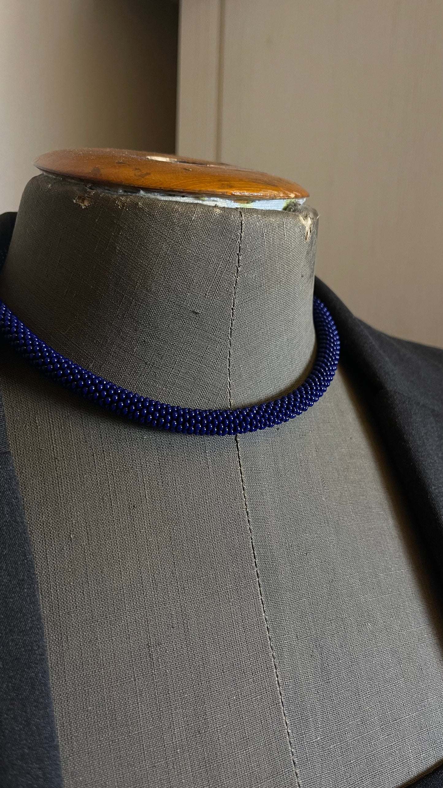 Deep Blue Choker