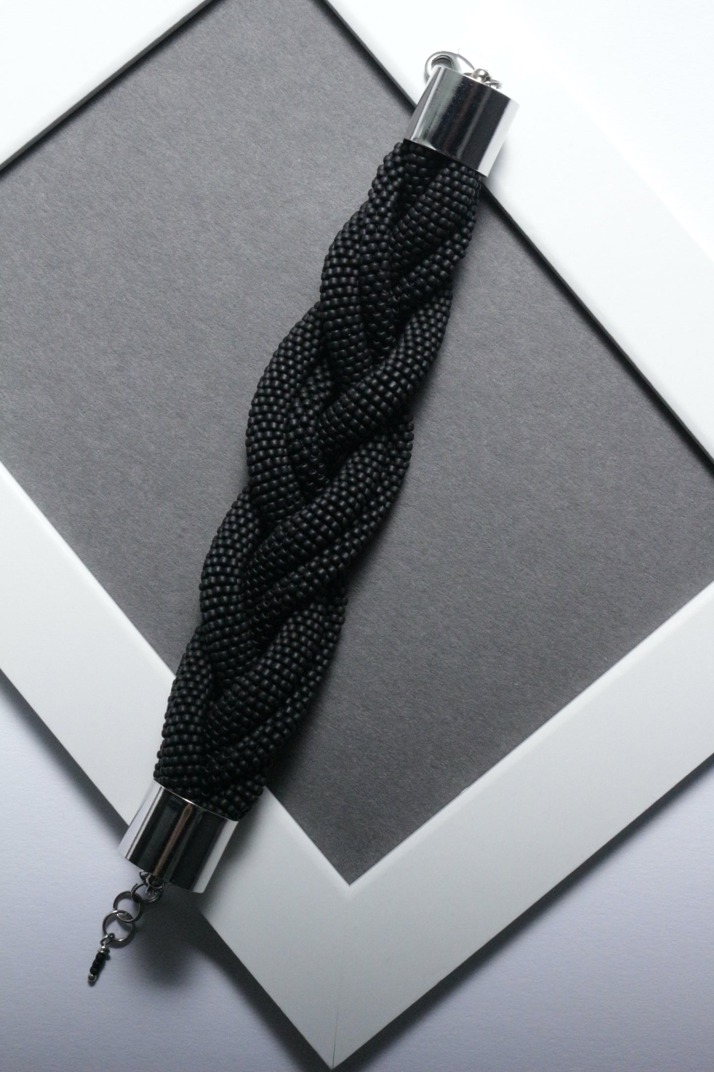 Large Braided Matt Bracelet