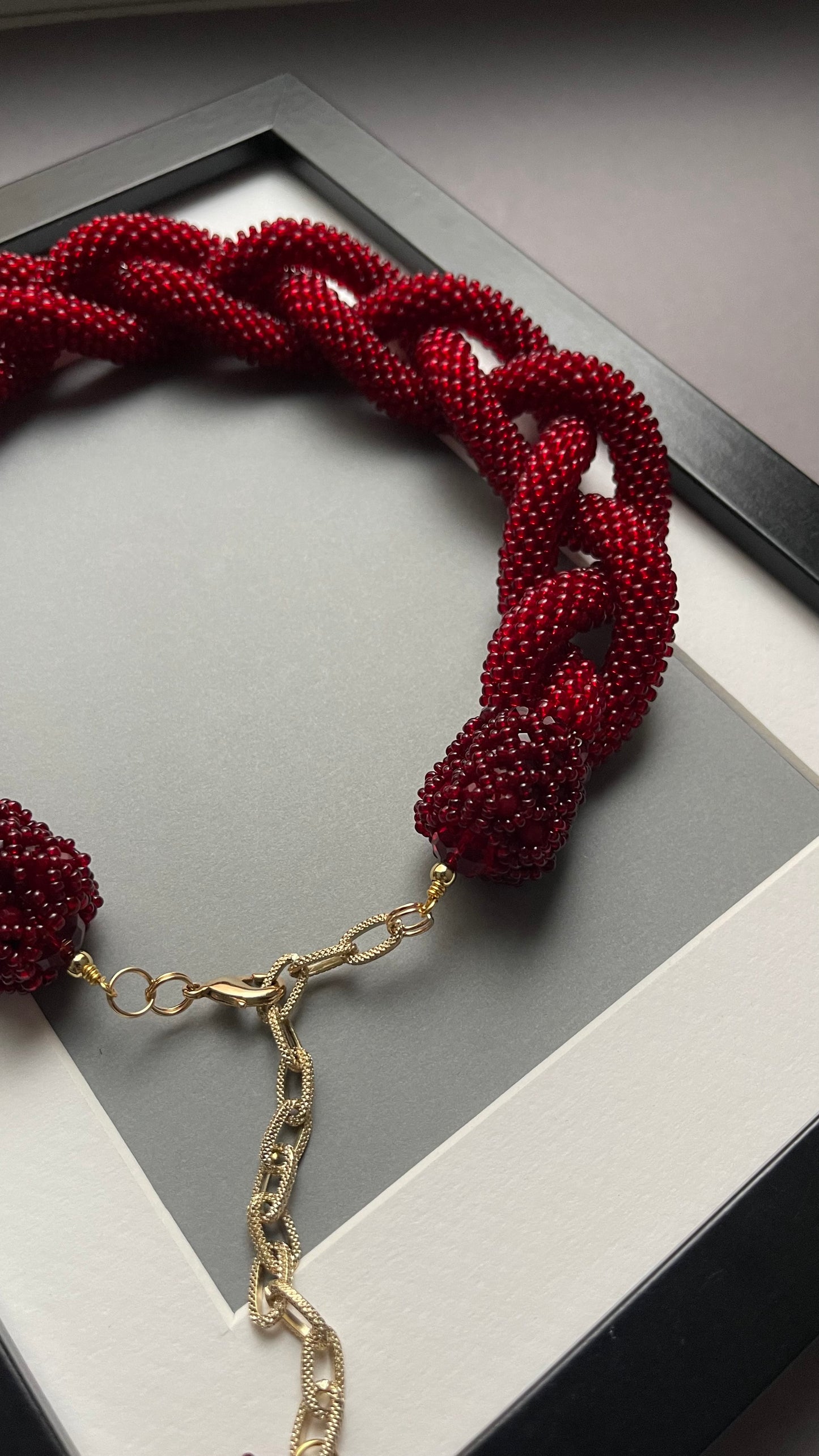 Necklace named "Berry”