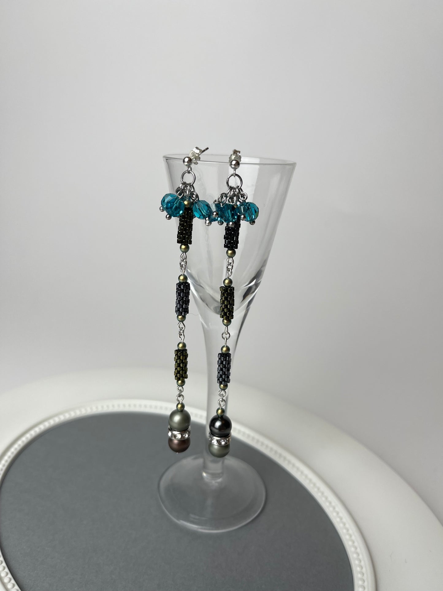 Long earrings