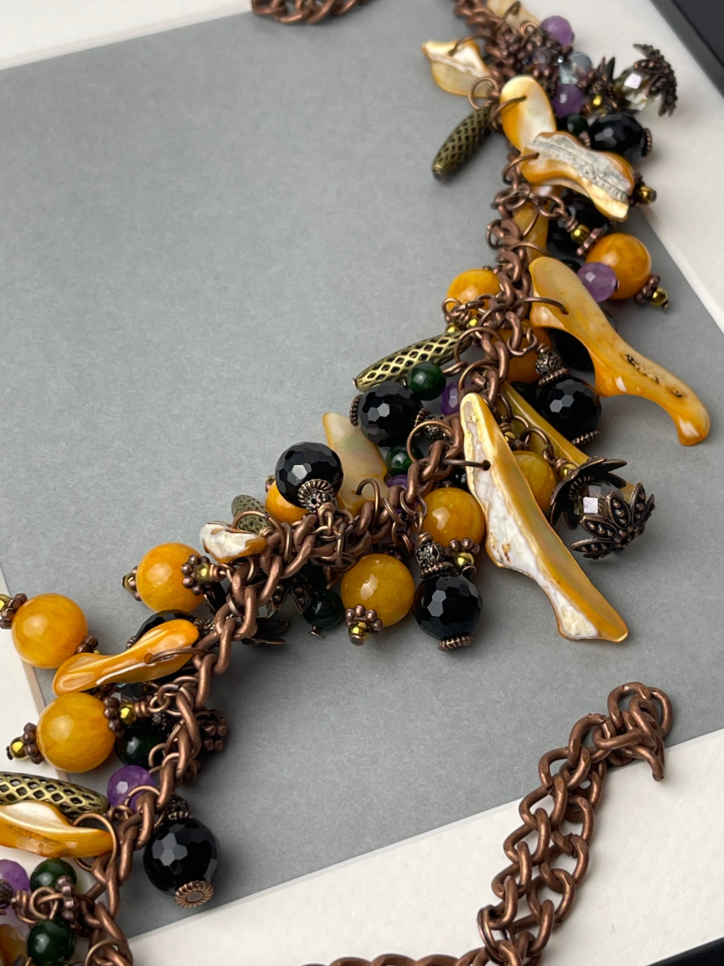 Bronze colour accessorie