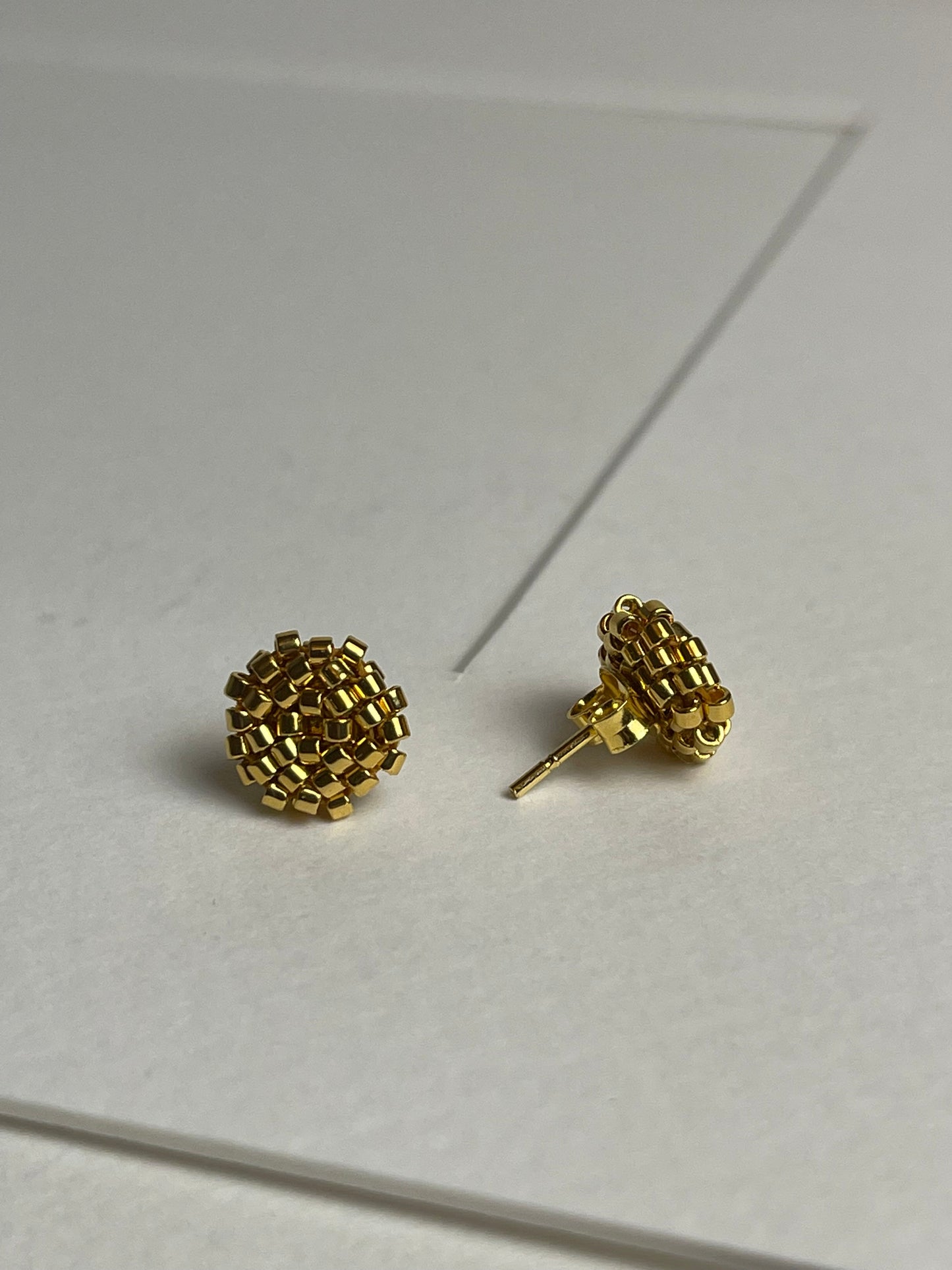 Small round earrings