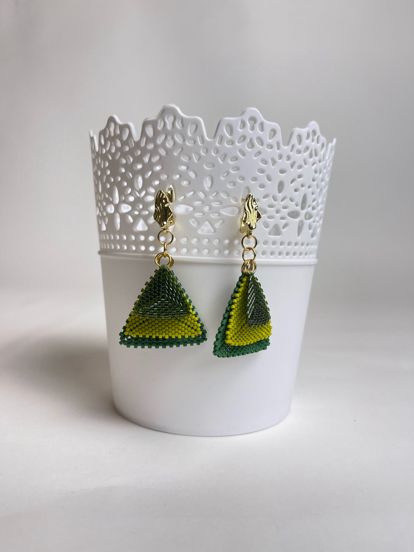 Triangle earrings