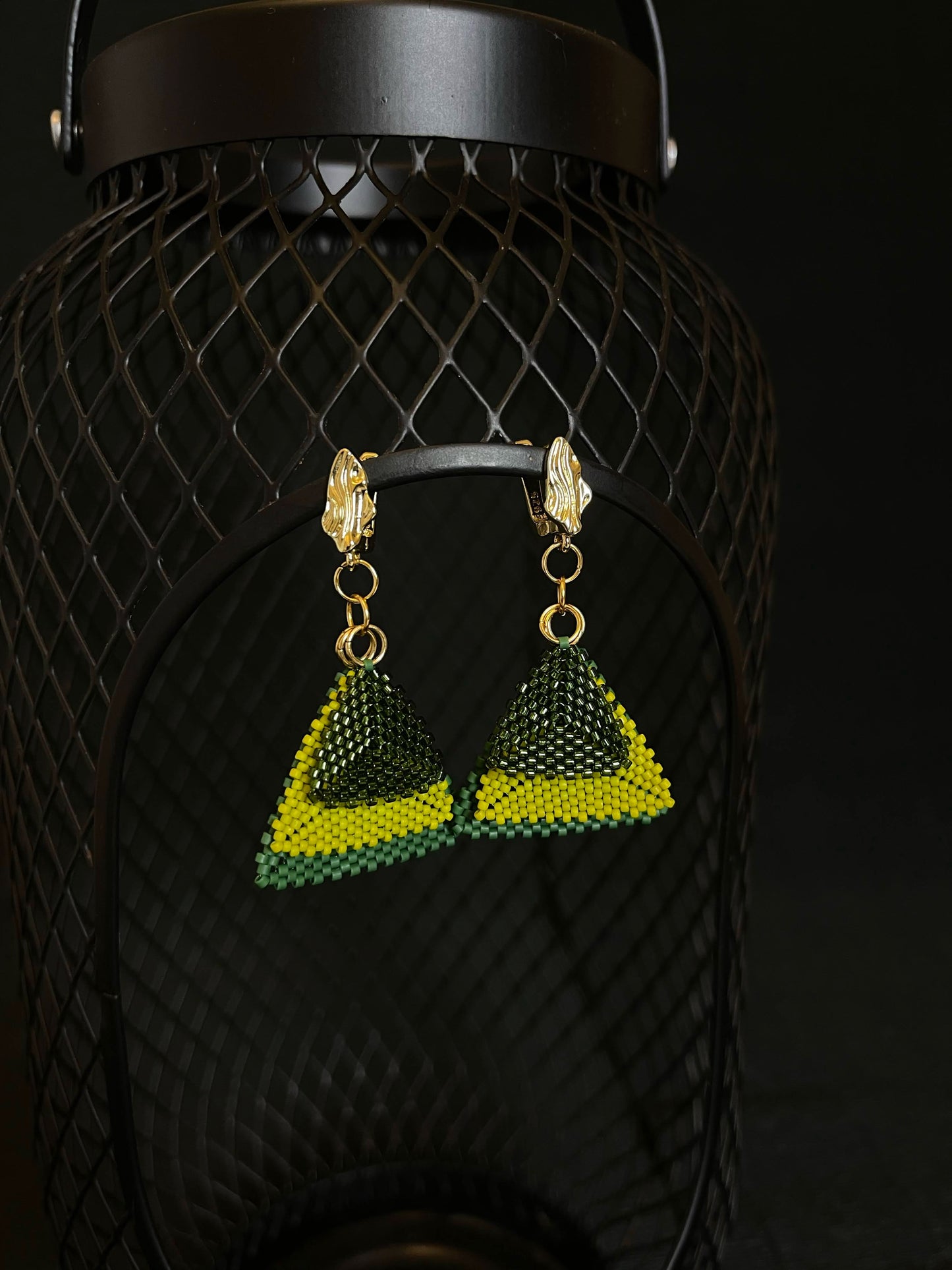 Triangle earrings