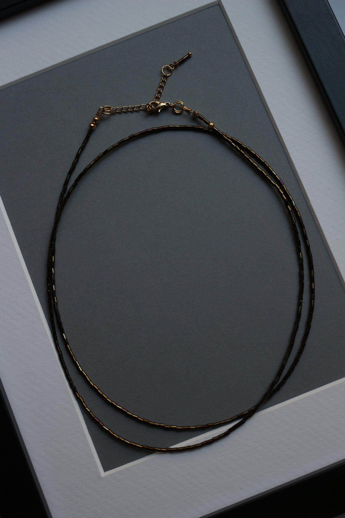 Brown Double Choker