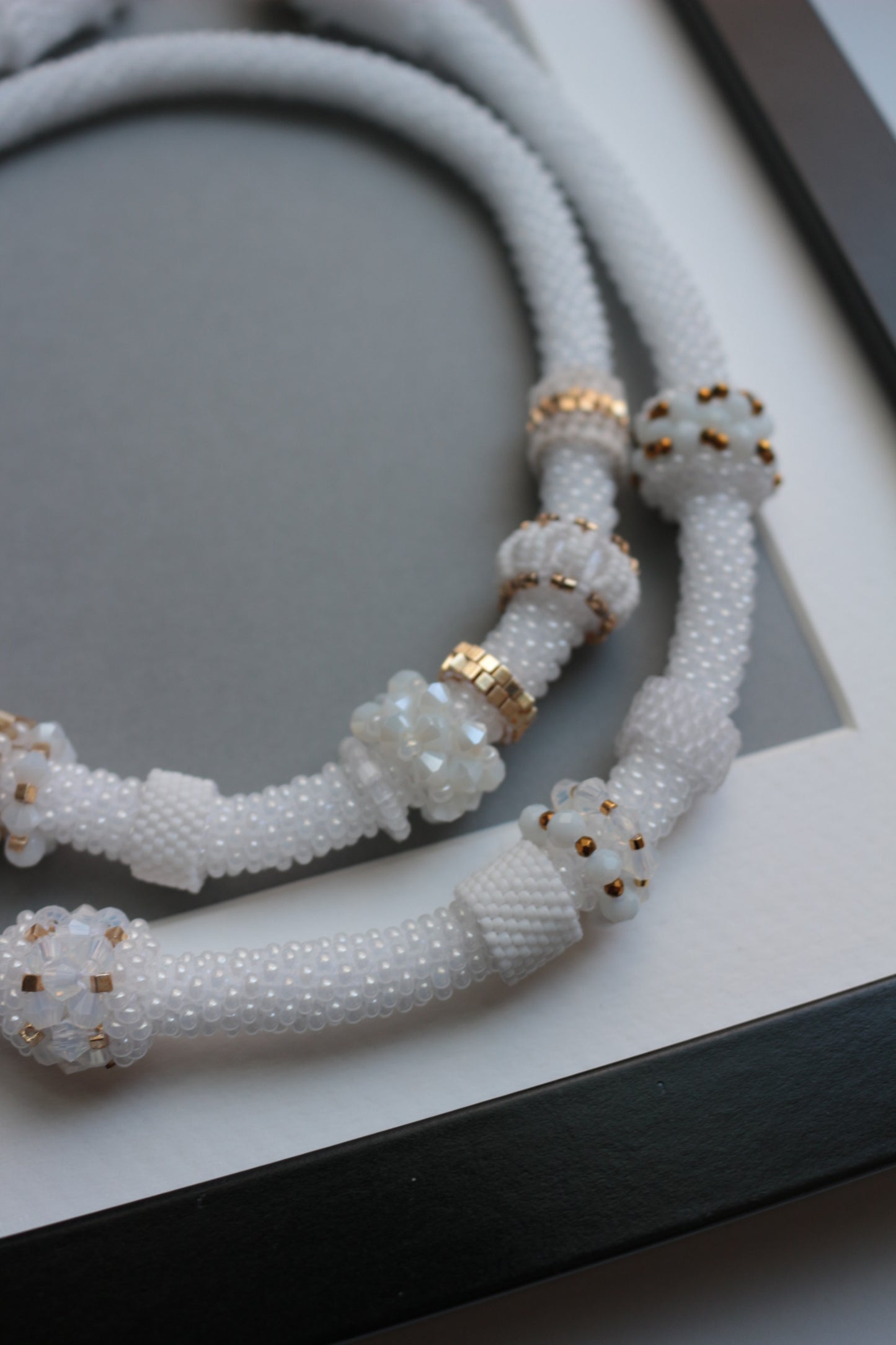 White necklace