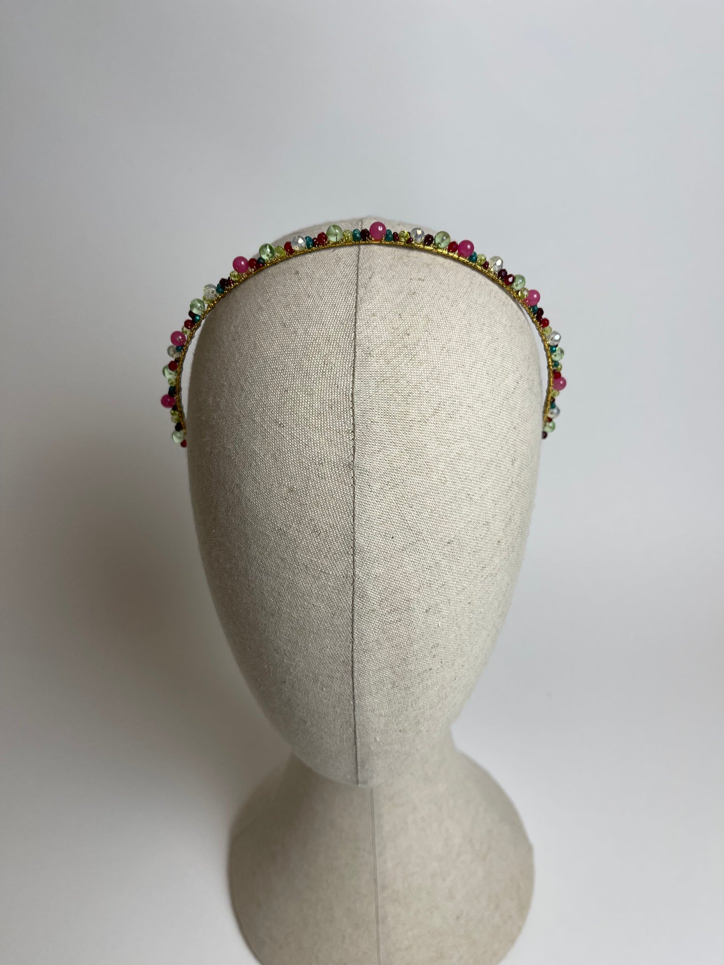 Pink, Green Hair band