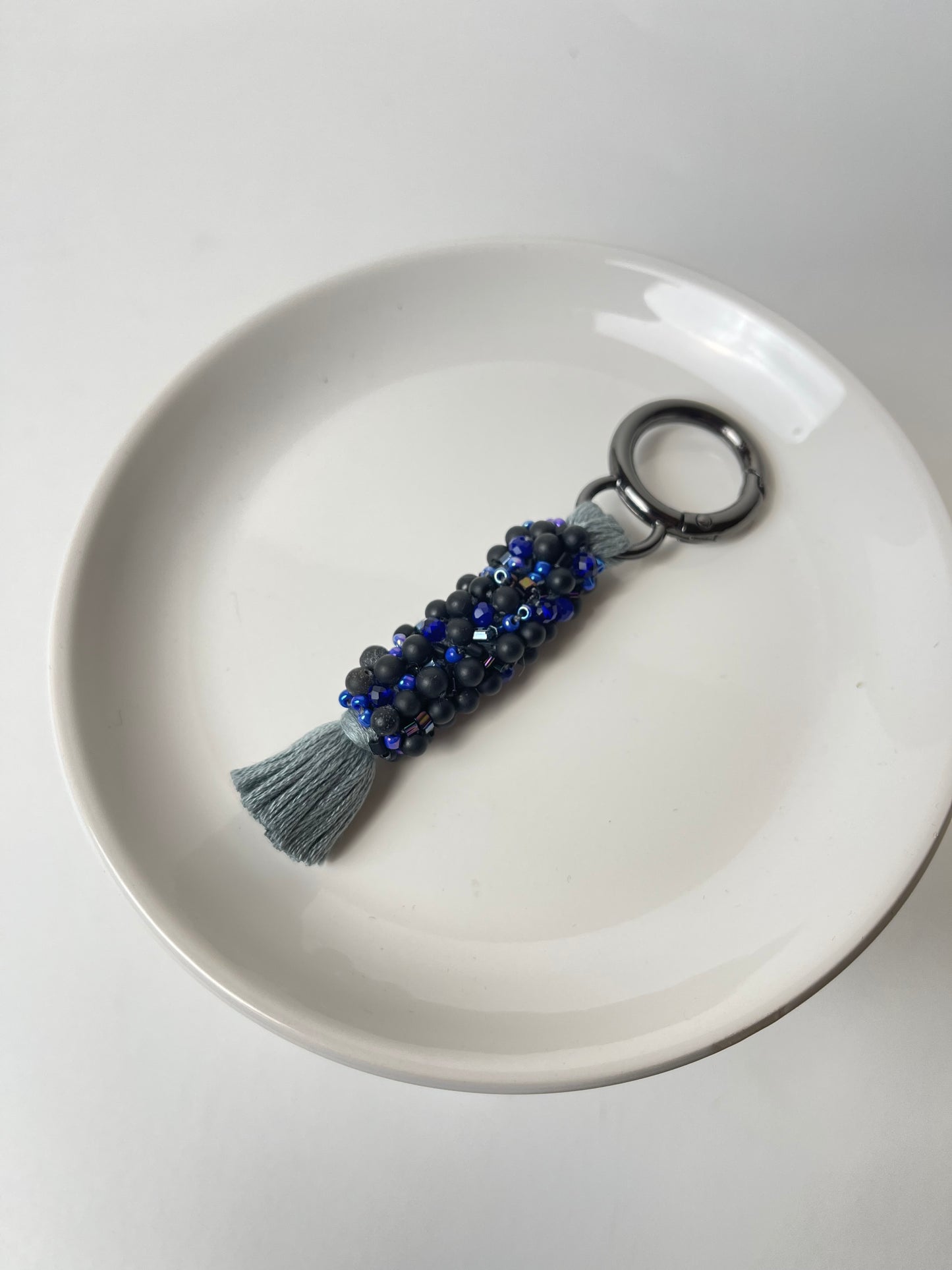 Embroidered keyring