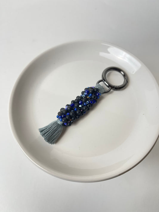 Embroidered keyring