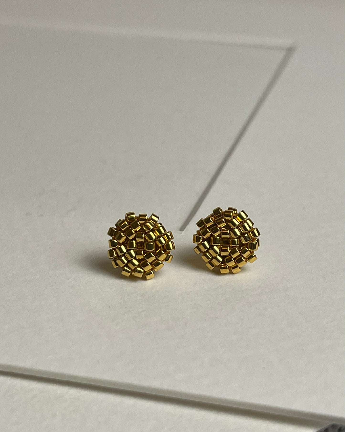 Small round earrings