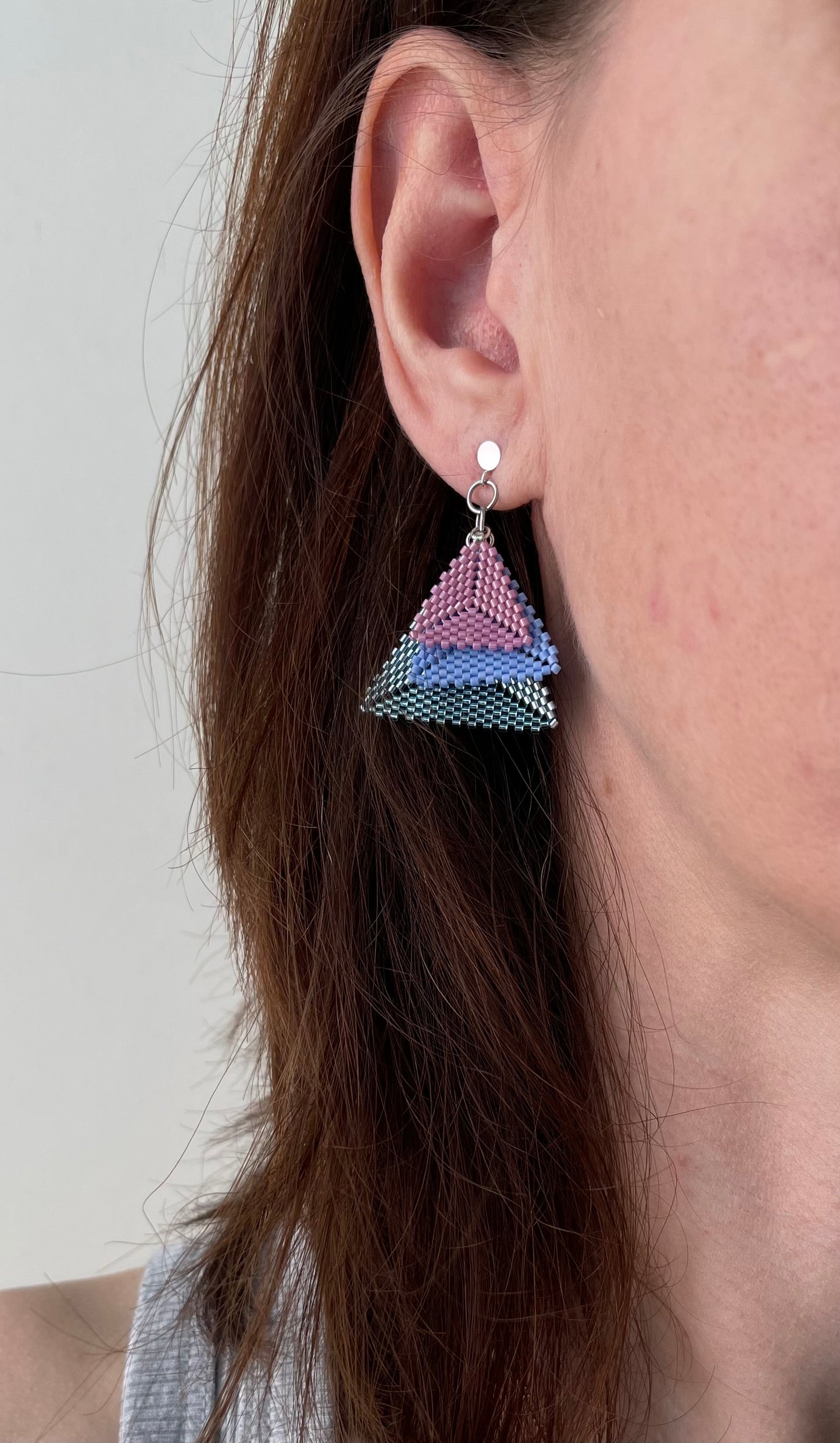 Triangle earrings