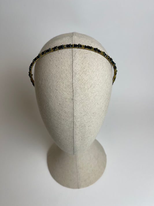 Black and Gold colour Hair band