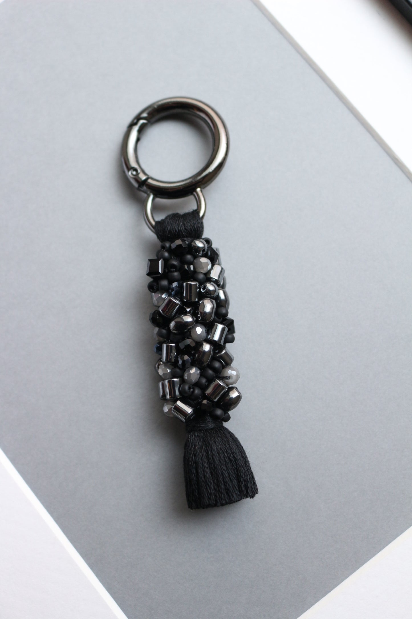 Embroidered keyring